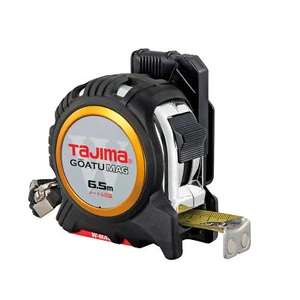 Tajima Double Mag Convex Goatu G-Lock 6.5m width 25mm Tape Measure Belt Holder - Picture 1 of 8