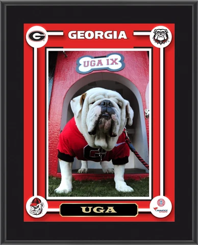 Bulldogs UGA Mascot Sublimated 10.5x13 Plaque - Fanatics Cover