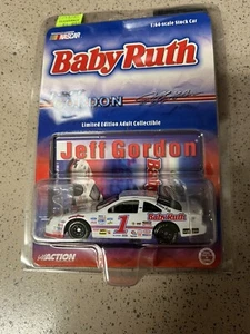 Jeff Gordon #1 Baby Ruth 1992 Ford Thunderbird azione 1/64 pressofuso NASCAR - Foto 1 di 3