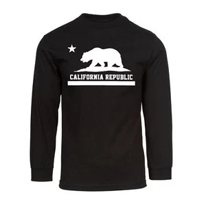 Camiseta de manga larga California Republic para hombre - Imagen 1 de 2