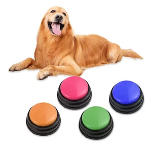 4PCS Voice Recording Buttons for Kids Interactive  Upgrade Dog Buttons with B3Y0 - Picture 1 of 9