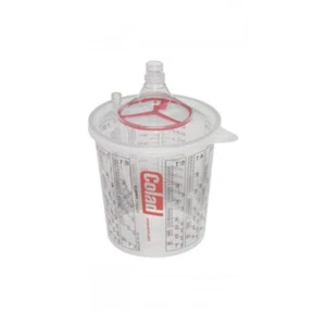 Sistema de tapa a presión Colad 700 ml, 280 micras (paquete de 50 tazas y tapas) (9370280SLS) - Imagen 1 de 6