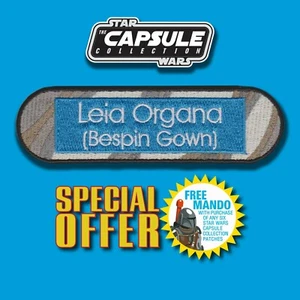 ¡OFERTA DE ENVÍO GRATIS! Parche de cápsula vintage Kenner STAR WARS Leia Organa (Bespin) - Imagen 1 de 9