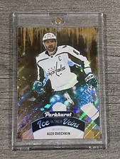 Alex Ovechkin  RARE GOLD SPARKLE REFRACTOR  INVESTMENT CARD SSP CAPITALS MVP