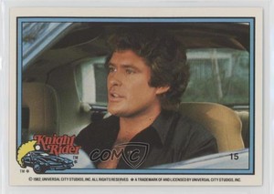 1983 Donruss Knight Rider Michael Knight #15 0q1p