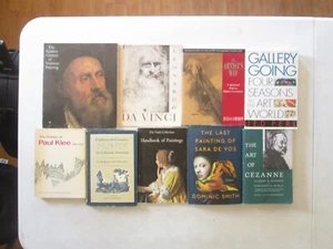 LOT OF 16 BOOKS ON ART History Painting Cezanne Titian Paul Klee Fra Angelico - Picture 1 of 5