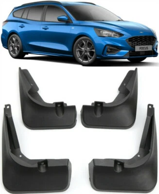Genuine Full Set Splash Guards Mud Flaps For 2019-2024 Ford Focus MK4 ST Estate - Image 1 of 4