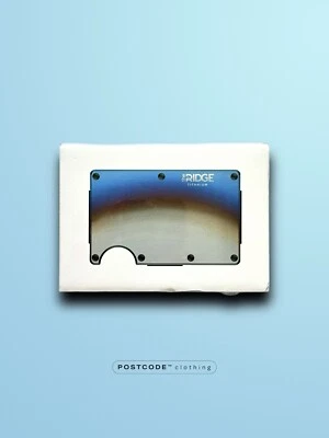 Ridge Wallet | Burnt Titanium Cash Strap | RRP£125 | NEW + SEALED | +FREE GIFT - Image 1 of 4