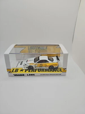 NISSAN SKYLINE LB-ER34 SUPER SILHOUETTE #23 WHITE 1/43 TARMAC WORKS T43-021-WHT - Image 1 of 4