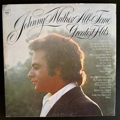 Johnny Mathis All-Time Greatest Hits 1972 2-Record Set Stereo Vinyl LP KG-31345 - Image 1 of 4