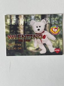 Beanie Babies Valentino Karte - Bild 1 von 1