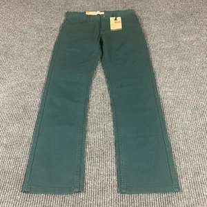 Levis Jeans Boys 14 Dream Corduroy 513 Slim Straight Ponderosa Pine 28x28 NWT - Picture 1 of 20