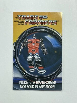 Reflector Mail In Order Form Vintage 1985 Hasbro Transformers G1 Catalog Perfect - Image 1 of 2