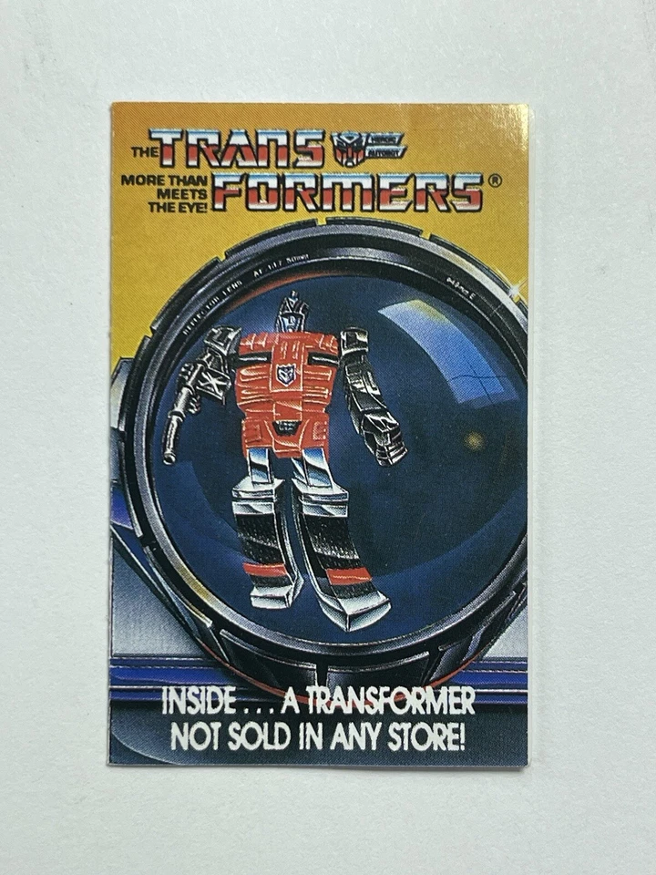 Reflector Mail In Order Form Vintage 1985 Hasbro Transformers G1 Catalog Perfect - Image 1 of 2