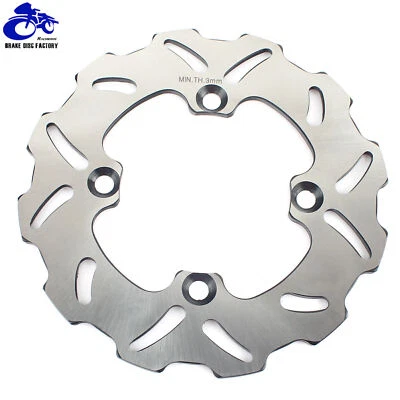 Rotor de disco de freno trasero sólido KX100 05-21 KX80 1997 98 99 para Kawasaki KX85 00-21 Foto 1 de 4