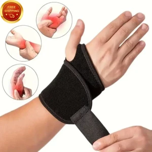 2 Pack NHS Wrist Hand Brace Support Splint for Sprain Injury Carpal Tunnel Pain - Picture 1 of 9