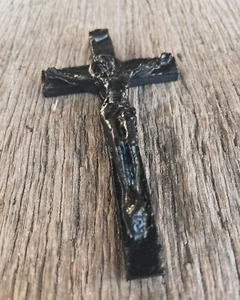 Handgefertigt aus Kohlekruzifix von Kentucky Artisans - Bild 1 von 1