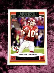 Trent Green 2006 Topps League Leader #284 neuwertig Chiefs Legend Trikot Indiana Iowa - Bild 1 von 2