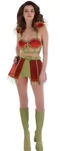 Erwachsene - Damen Venus Fliegenfalle Kostüm - Größe L/XL passt bis Größe 16 - Bild 1 von 1