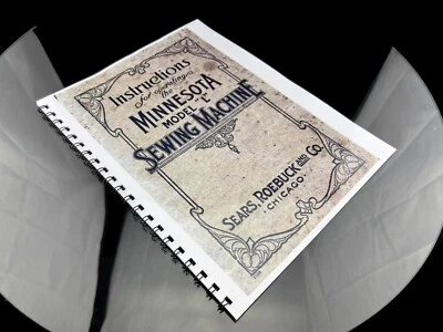 Sears Minnesota Model L Sewing Machine Instruction Manual User Guide Color Copy - Image 1 of 2
