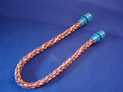 NOBBY PET SHOP GMBH Sitzseil bunt - Kletterseil für Sittiche und Exoten - Vogelspielzeug