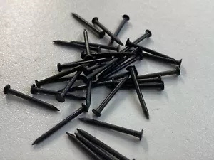 Beehive Frame Nails Pins Gimp Black 3/4" 20mm x 1mm 19g Beekeeping Apiary Sharp - Picture 1 of 24