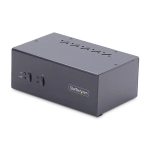 StarTech 2-Port Dual-Monitor DisplayPort KVM Switch - Picture 1 of 4
