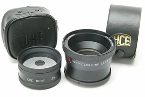 HCE Vari-Close-Up w/55mm Thread & CRE Special Vari Spot Lens w/49mm Thread.  - Picture 1 of 1