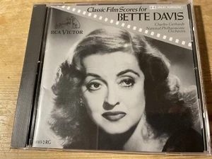 CLASSIC FILM SCORES FOR BETTE DAVIS (Charles Gerhardt, NPO) OOP Soundtrack CD EX - Picture 1 of 2