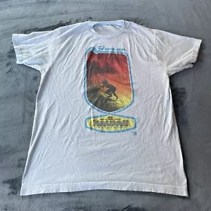 Ames Bros Pearl Jam Hawaii Logo Surf Blue T-Shirt Large - Picture 1 of 9
