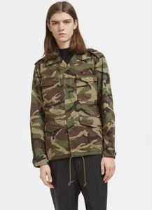 Saint Laurent Love Patch Military Jacket in Vintage Camo - Medium - BNWT, £1300 - Bild 1 von 12