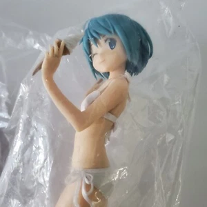 SAYAKA MIKI 9" Figura Bikini Bianco con Cono Gelato Puella Magi Madoka Magica - Foto 1 di 8