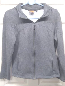 Merrell Hoodie Women's Large Gray Zip Up Long Sleeve Jacket - Picture 1 of 17
