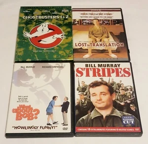 Ghostbusters 1 & 2, Lost In Translation, What About Bob? & Stripes DVD Lot  - Picture 1 of 6
