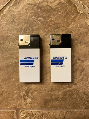 Vantage Ultra Light Cigarettes White Disposable Lighter - Image 1 of 4
