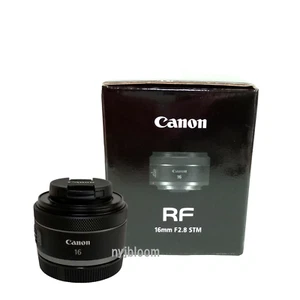 New CANON RF 16mm F2.8 STM Lens for RF-Mount Full-Frame Format - Picture 1 of 4