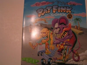 ED "Big Daddy" Roth Rat Fink #8 LowBrow art drawings of the Rat Himself Cool - Picture 1 of 2