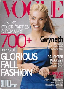 Gwyneth Paltrow 700+ Fashion Vogue 1999 John F Kennedy Jr & Carolyn Bessette NML - Picture 1 of 1