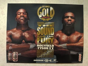 Mike Tysvs Evander Holyfield Poster - Bild 1 von 3