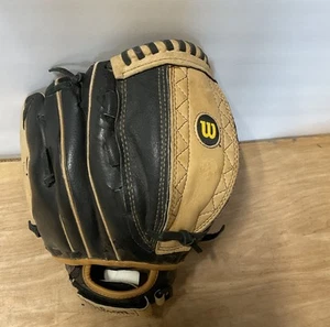 Wilson Fast Pitch Softball A2439 11" Monsta Web Brown/Black Right Hand Throw - Picture 1 of 11