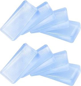 8 Stück gummiartiger transparenter Tisch- & Bettwaagenkeil - Bild 1 von 4