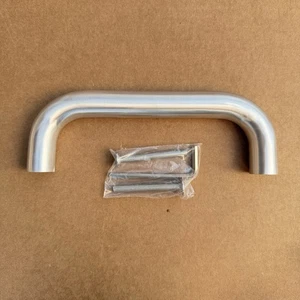 9” Stainless Steel Grill Lid Handle 8” Hole Center – J&E BBQ Replacement - Picture 1 of 5