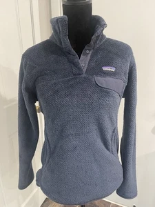 Patagonia Damen Jacke Größe M, Langarm Synchilla Snap-T Oberteil bläulich - Bild 1 von 10