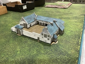 28mm Napoleonic La Hay-Sainte Wall Farm Waterloo Pro Painted Superb Quality - Picture 1 of 6