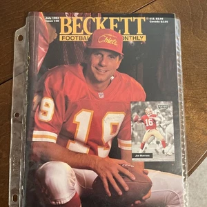 Beckett Football Card Monthly Magazine July 1993 Issue#40 Joe Montana - Bild 1 von 6