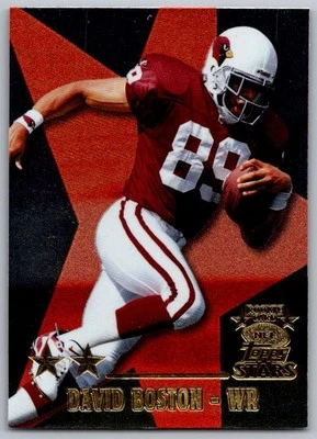 1999 Topps Stars David Boston Rookie Arizona Cardinals #7 - Image 1 of 2