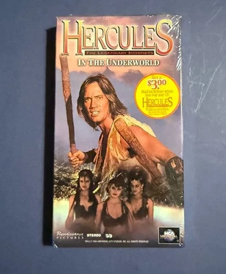 Hercules and the Amazon Women VHS 1994 Kevin Sorbo MCA Universal Shrink Wrap - Image 1 of 4