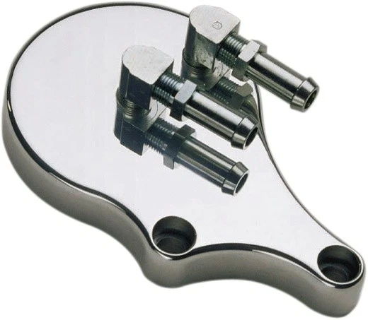 Pro-One Slimline Oil Filter Adapter Chrome #203150 Harley Davidson - Image 1 of 1