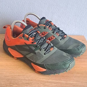 Brooks Cascadia 12 Trail Running Zapatos Gris Naranja Para Hombre Talla 8 EE. UU. 42 UE - Imagen 1 de 13