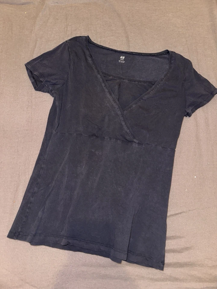 Umstandsmode STILLSHIRT Schwangerschaftsmode Gr M Pregnant Marternity Tshirt - Bild 1 von 1